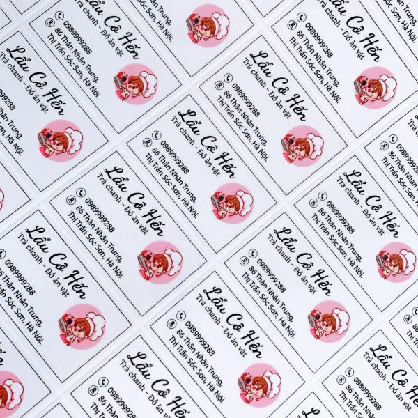 in decal tem nhãn
