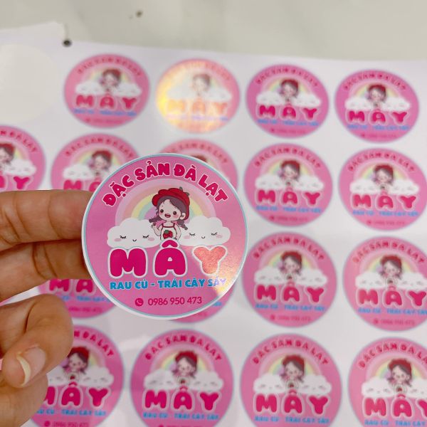 in decal tem nhãn