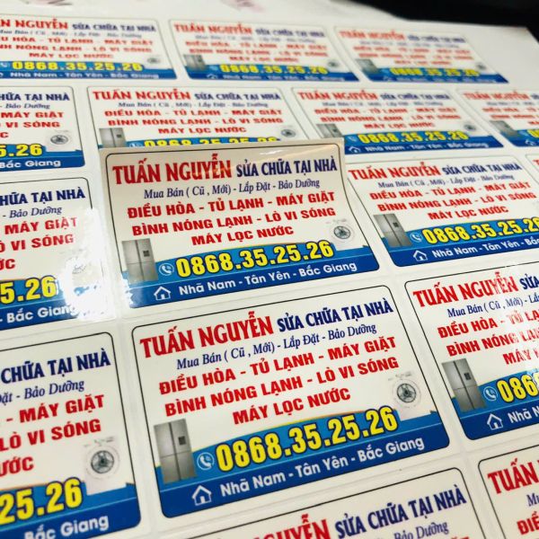 in decal quảng cáo