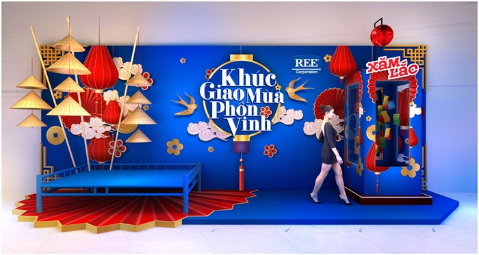 in backdrop quận 3