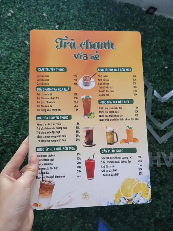 in menu tân bình