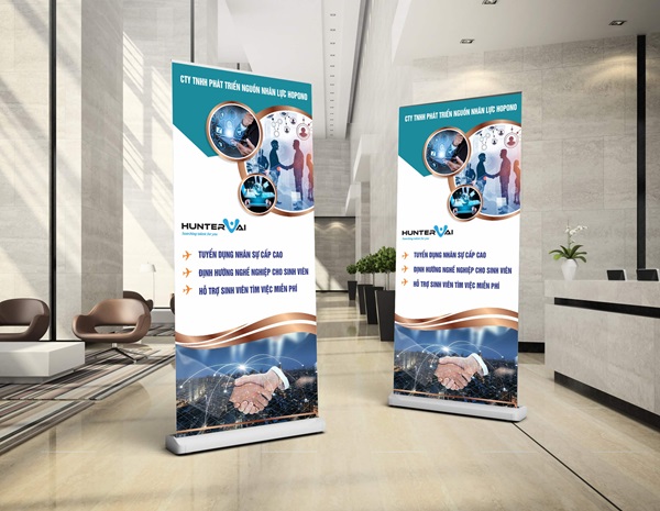 standee cuốn nhôm