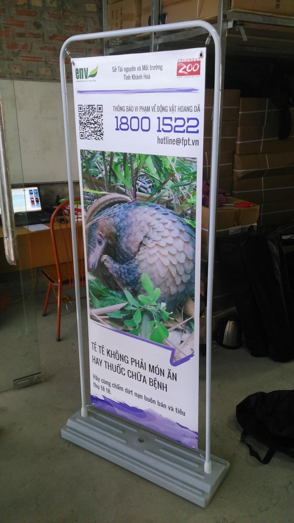 in standee quận 7